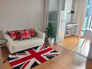 For RentCondoOnnut, Udomsuk : For rent, The base 77, size 30 sq m, 21st floor, near BTS On Nut, expressway, beautiful room, fully furnished, ready to move in.