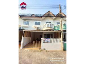 For RentTownhouseSriracha Laem Chabang Ban Bueng : L080807 2-story townhouse for rent. Easternland University, The Plus Soi 17, Sriracha, Chonburi