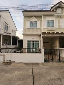 For RentHousePattaya, Bangsaen, Chonburi : Empty house for rent Affordable price Papasorn Ville Project, Phan Thong, Chonburi
