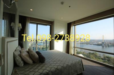 For RentCondoRama3 (Riverside),Satupadit : For rent Starview Rama 3 luxury condo 3 bedrooms