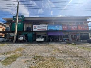 For SaleShophouseKorat Nakhon Ratchasima : 2-story commercial building, area 22 sq m, next to road number 2068, near the motorway and government center, next to a 4-lane road, suitable for doing business and living, Kham Thale So District, Nakhon Ratchasima Province.