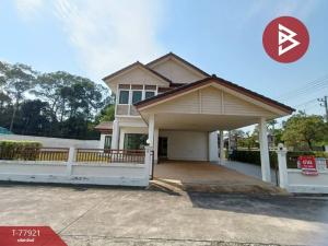 For SaleHouseSriracha Laem Chabang Ban Bueng : Urgent sale single house Golden Park Sriracha Village, Chonburi, ready to move in.