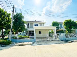 For SaleHousePhutthamonthon, Salaya : ✨✨Single house for sale, Villaggio, Villaggio Pinklao-Salaya. Newly renovated house, ready to move in, corner house, size 60.6 sq m, 3 bedrooms, 3 bathrooms, near Mahidol University, convenient travel, near Si Rat Expressway - Outer Ring Road. and the Bor