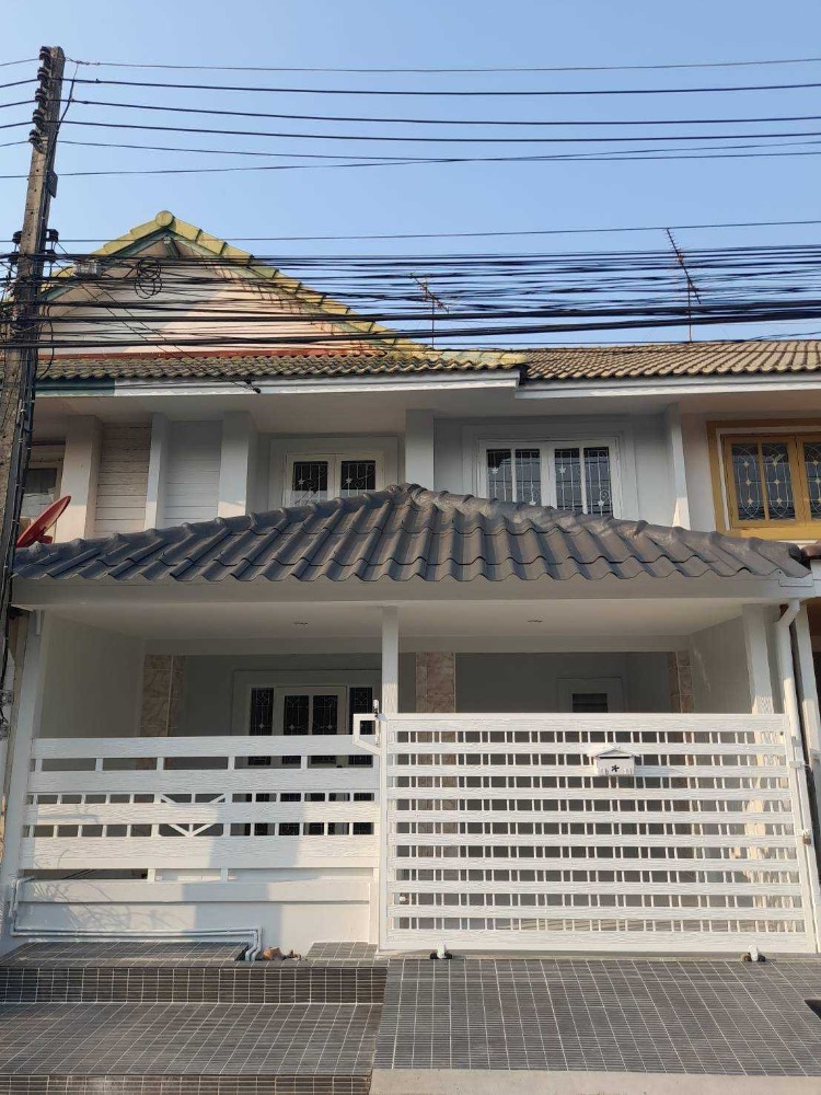 For SaleTownhousePathum Thani,Rangsit, Thammasat : PT4 House for sale Baan Pruksa 13 Rangsit-Klong 3