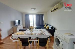 For RentCondoOnnut, Udomsuk : Condo for rent, Sukhumvit Plus, corner room, beautiful view, near BTS Phra Khanong.