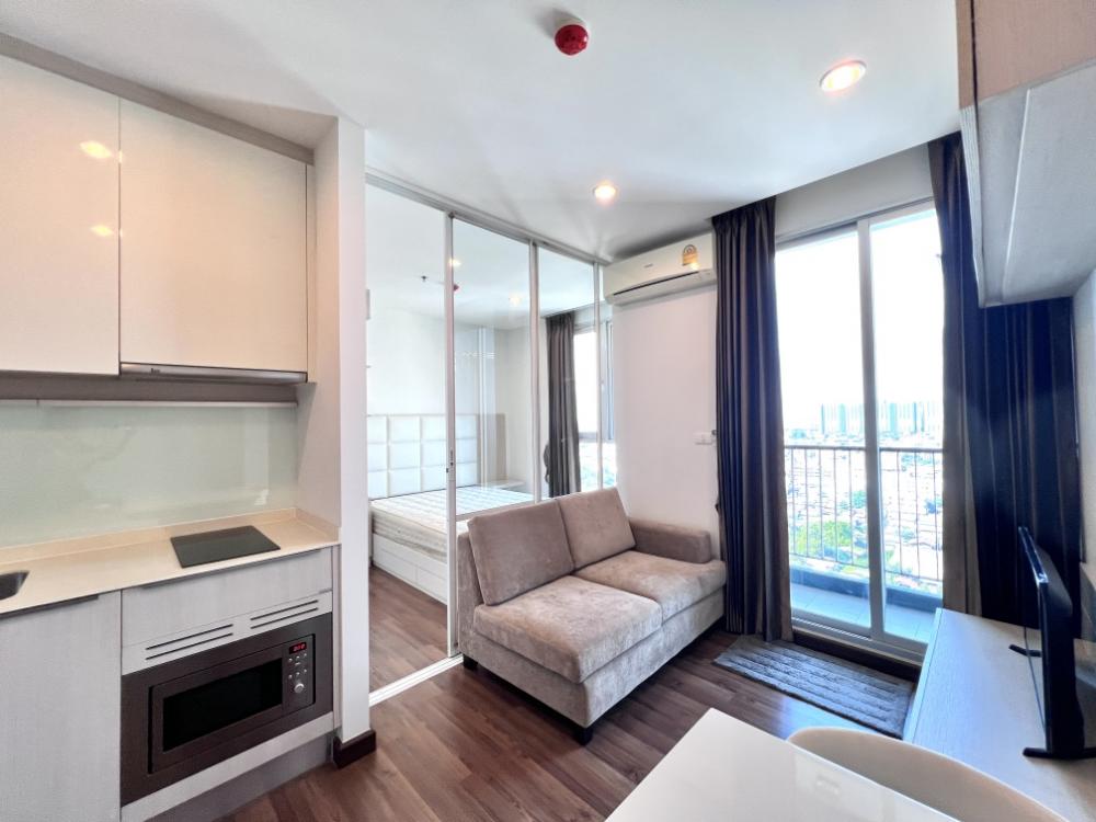 For RentCondoBang Sue, Wong Sawang, Tao Pun : For rent‼️Condo Chewathai Interchange, Tao Poon Intersection, 1 bedroom, 1 bathroom, 27 sq m, 20th floor‼️Complete electrical appliances.
