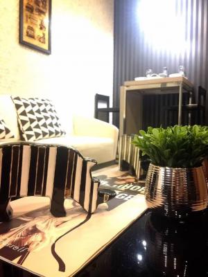 For RentCondoSukhumvit, Asoke, Thonglor : Condo for rent, M Thonglor, pet friendly, high floor, fully furnished.