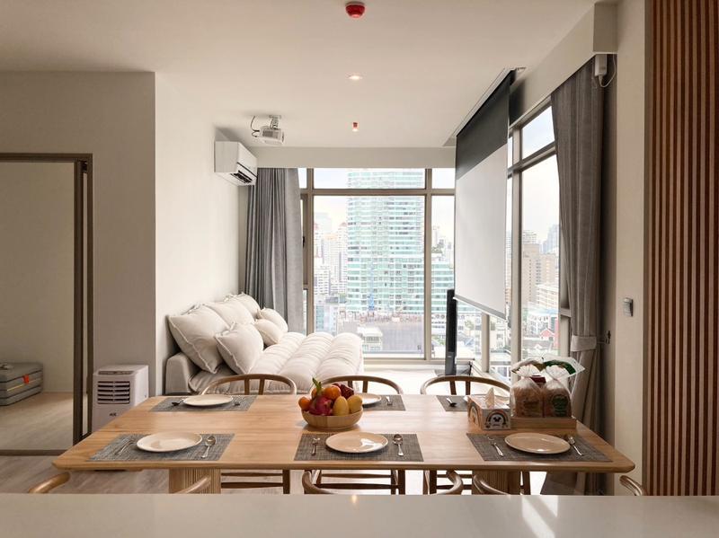 For RentCondoSukhumvit, Asoke, Thonglor : For Rent RHYTHM Ekkamai Estate 2 Bed 71,000