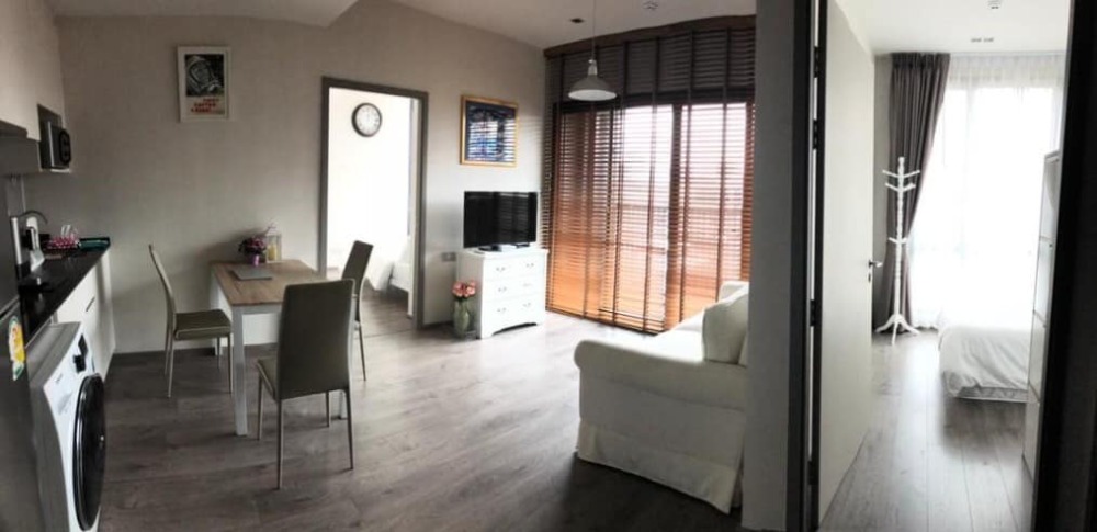 For RentCondoLadprao, Central Ladprao : WAR102 Whizdom Avenue Ratchada-Ladprao, 5th floor, city view, 58 sq m., 2 bedrooms, 2 bathrooms, 27,000 baht 099-251-6615