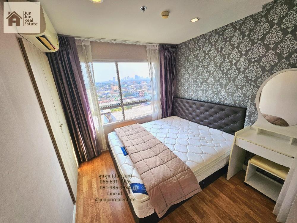 For SaleCondoNawamin, Ramindra : Urgent sale!! Beautiful room, on the cover of LPN Park Nawamin-Sri Burapha, 12th floor, Building A2, size 26 sq m. Not blocking the view, open view. Ready to move in!!
