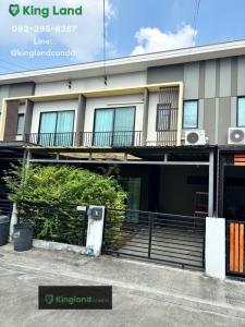 For RentTownhouseVipawadee, Don Mueang, Lak Si : #Townhome for rent, The Connect Don Mueang - Terd Rachan, fully furnished, fully furnished, rent 16,000/month #near the airport