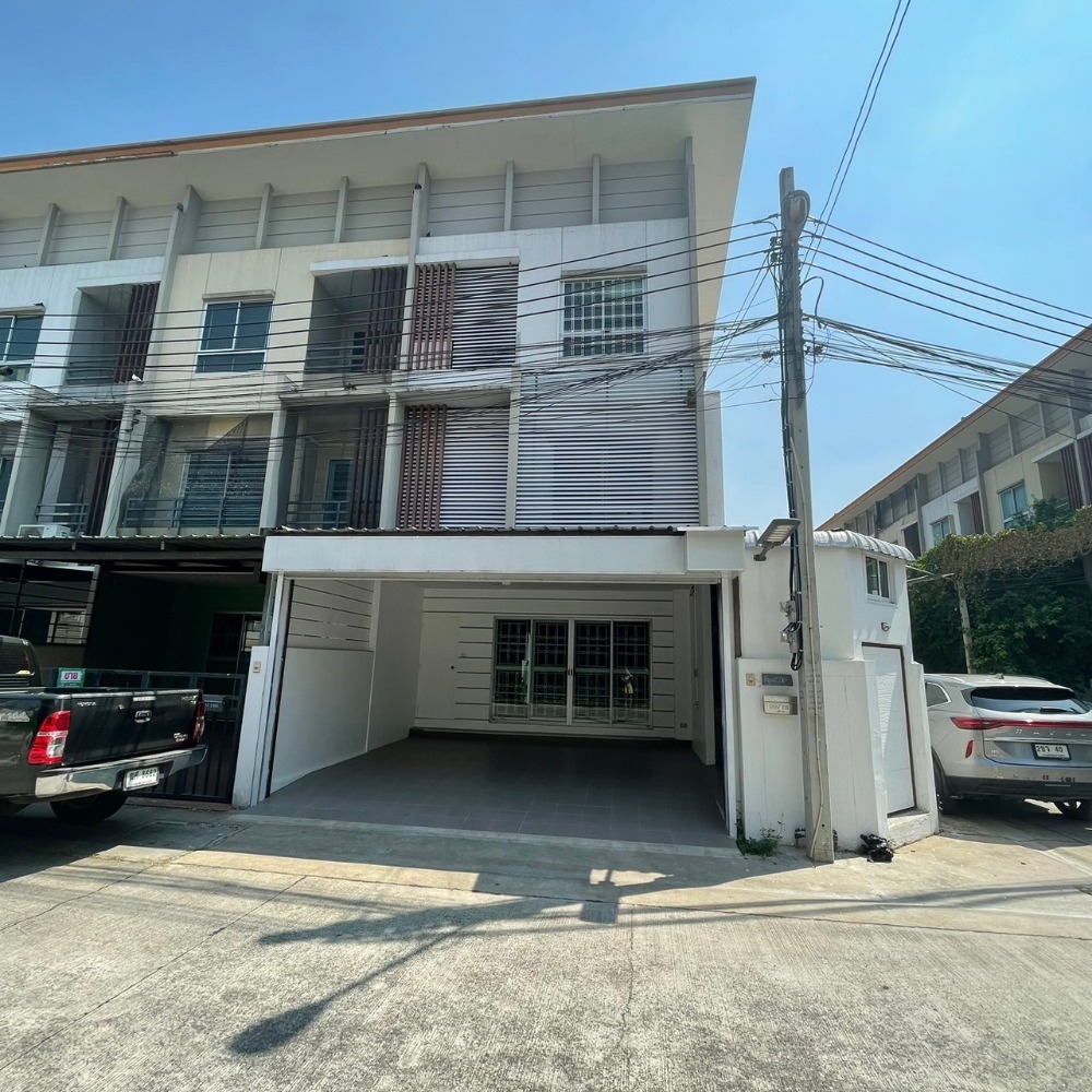 For SaleTownhouseRama5, Ratchapruek, Bangkruai : 🏠️Townhome for sale TEMPO TOWN (Rattanathibet - Sai Ma) corner unit, completed additions 👍👍👍