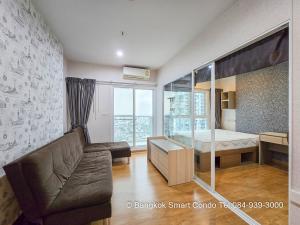 For RentCondoBang Sue, Wong Sawang, Tao Pun : Condo for rent, The Parkland Ratchada-Wong Sawang, 1 bedroom, 30 sq m., 32nd floor, beautiful room, fully furnished, cheapest price K3969