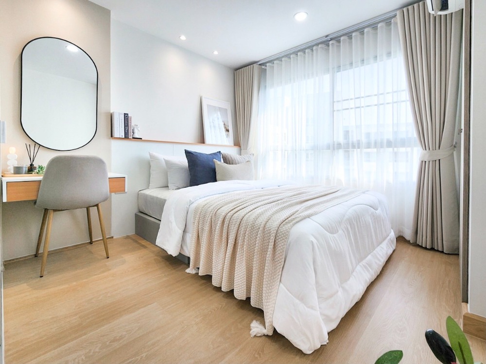 For SaleCondoPattanakan, Srinakarin : Lumpini On Nut-Phatthanakan (On Nut 55) #On Nut Pattanakarn Zone #Near Seacon Srinakarin Beautiful room, ready to move in You can borrow the full amount!!!