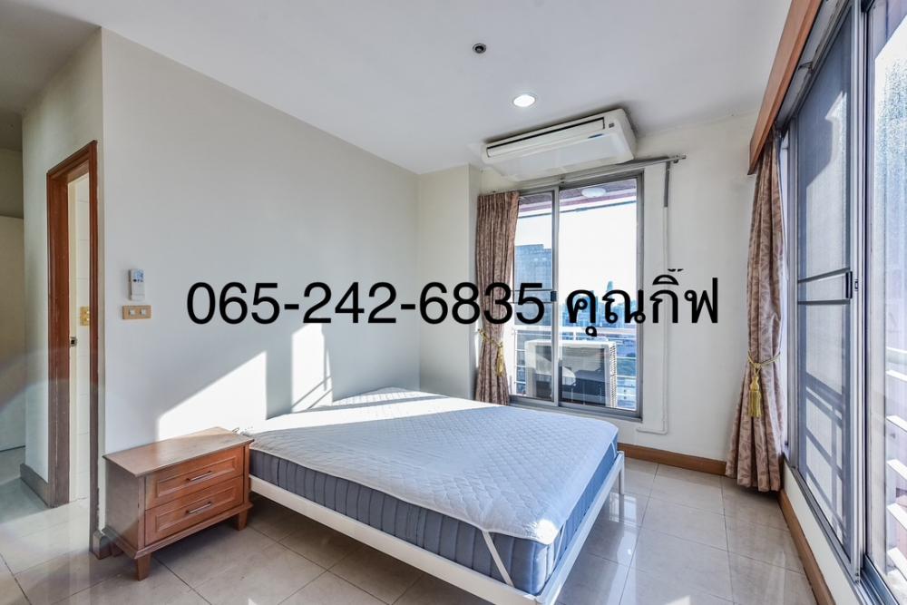For RentCondoRatchathewi,Phayathai : Big room, good price! Pathumwan Resort, 3 bedrooms, 93 sq m. Rental price 26.5k. If interested, contact 065-242-6835 Khun Gift.