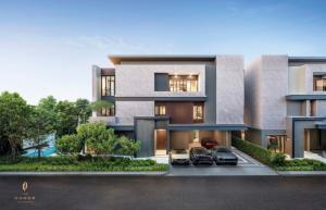 For SaleHouseYothinpattana,CDC : 3-storey luxury house, new project 