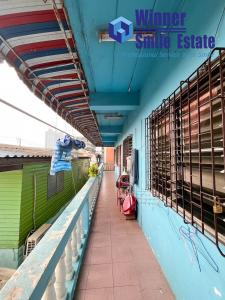 For SaleBusinesses for saleSamut Prakan,Samrong : Land for sale 54 sq m with 2-story rental rooms + rooftop, 10 rooms, Soi Sukhumvit 113, near Wat Dan Samrong.