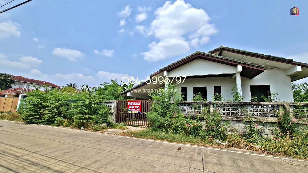 For SaleLandRama5, Ratchapruek, Bangkruai : Land for sale, Tiwanon, Khaerai, Muang Nonthaburi, 388 sq m, already filled, next to 2 roads, Soi Tiwanon 44 and Tiwanon 46, in the heart of the community. Near the Pink Line MRT, 250 meters from the main road, selling c