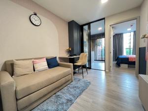 For SaleCondoChaengwatana, Muangthong : Condo for sale, Atmoz Portrait, Sri Saman, size 27 square meters, 1 bedroom, 1 bathroom, decorated room for sale, central view, corner room, ready to move in, near the expressway.