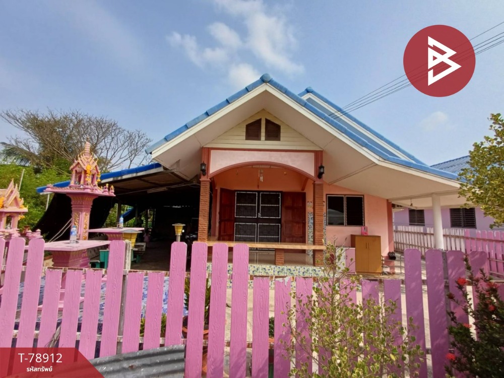 For SaleHouseSamut Songkhram : Single-storey detached house for sale in Bang Takhian, Samut Songkhram.