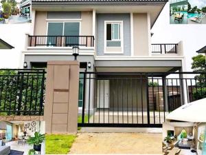 For RentHouseBangna, Bearing, Lasalle : Theparak Bangna house for sale-rent 2-story detached house Mock Up Room fully furnished 50sq.wa. 16