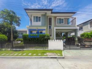 For SaleHouseRama5, Ratchapruek, Bangkruai : Single house for sale, Casa Premium Ratchaphruek-Chaengwattana, corner unit.