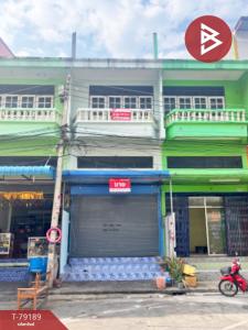 For SaleShophouseChachoengsao : Commercial building for sale Burapha City Bang Wua Village, Bang Pakong, Chachoengsao