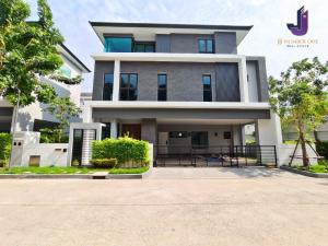 For SaleHouseLadprao101, Happy Land, The Mall Bang Kapi : Luxury house for sale, The City Ekkamai - Ladprao (The City Ekkamai - Ladprao), 3-story detached house, area 53.4 sq m, usable area 337 sq m, 4 bedrooms, 5 bathrooms, large corner house, property code JJ-H153📌
