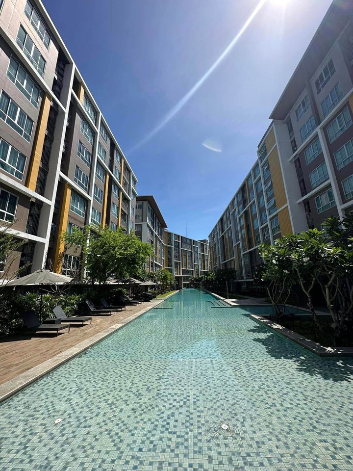 For SaleCondoPattaya, Bangsaen, Chonburi : Condo for sale in Bang Saen Sold with tenant, suitable for investors.
