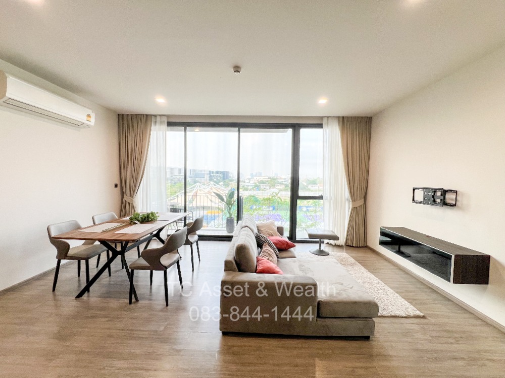 For SaleCondoOnnut, Udomsuk : 🔥Rare Item! Mori Haus 2 Bedrooms 81 Sq.M., 4th Floor Corner Unit, Fully Furnished🔥Sale 11.9 Million Baht.