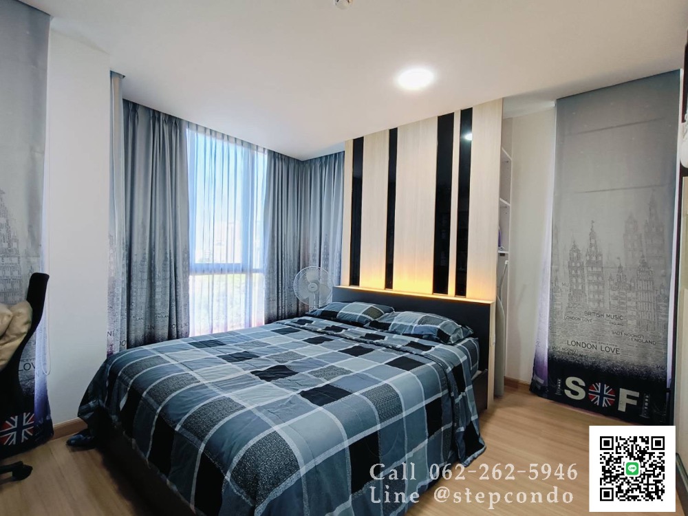 For SaleCondoOnnut, Udomsuk : Condo for sale, Chateau In Town Sukhumvit 62/1, corner room, fully furnished, near BTS.