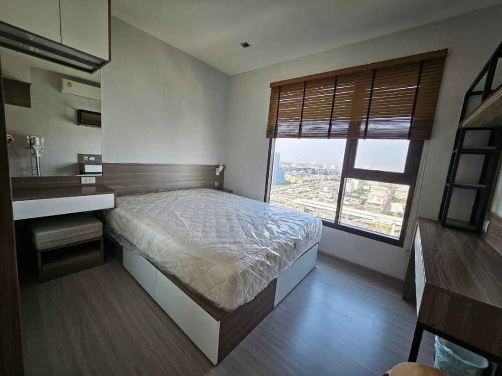 For RentCondoOnnut, Udomsuk : 30 sq m, 23rd floor (1 BEDROOM) ★ near BTS Bang Chak ★Close to the up-down point of the expressway ★View of Bts @ Life Sukhumvit 62