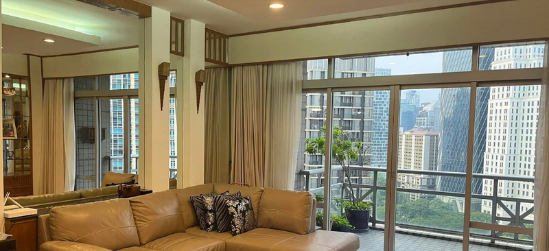 For SaleCondoWitthayu, Chidlom, Langsuan, Ploenchit : Condo for Sale, 2 bedrooms, size 136 square meters @Wireless Road.