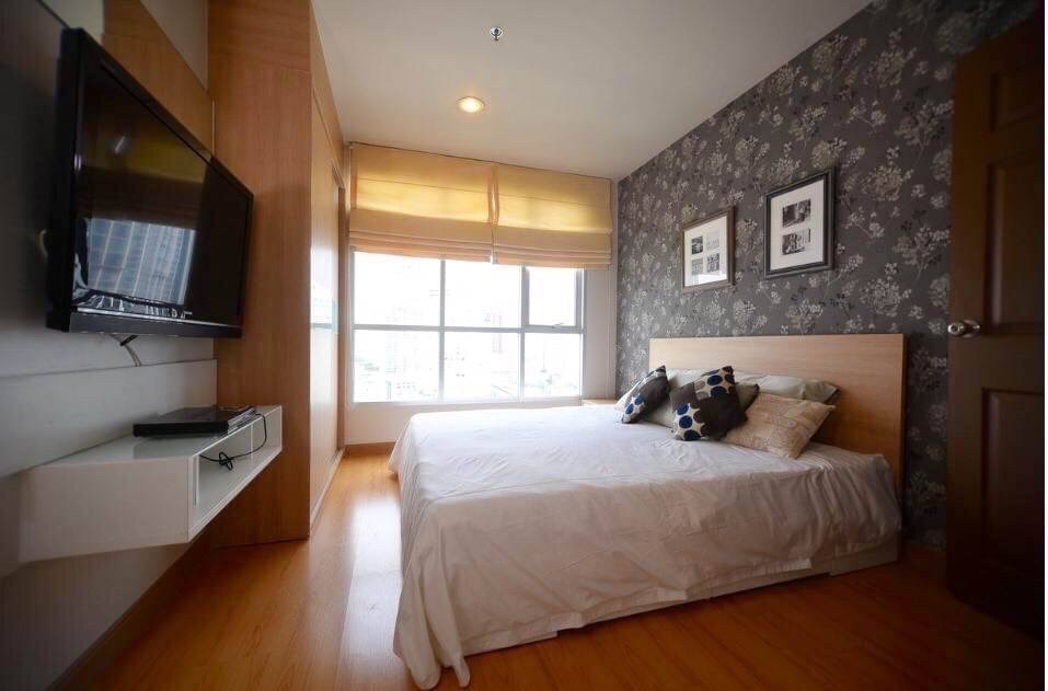 For RentCondoOnnut, Udomsuk : life @ Sukhumvit 65, high floor, 2 bedrooms, 60 sq m, fully furnished, ready to move in, 35,000 baht.