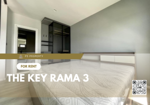 For RentCondoRama3 (Riverside),Satupadit : For rent 📌The Key Rama 3📌 new room with furniture and electrical appliances near Terminal21 mall.