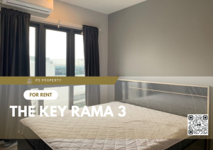 For RentCondoRama3 (Riverside),Satupadit : For rent✨The Key Rama 3✨Furniture Complete electrical appliances Convenient transportation near BTS Chong Nonsi.