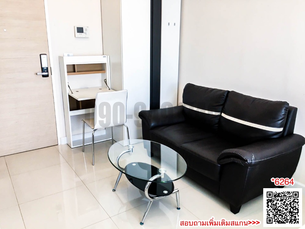For RentCondoOnnut, Udomsuk : Condo for rent, The Sky Sukhumvit, 350 meters from BTS Udomsuk Station, fully furnished room. Ready to move in