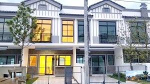 For RentTownhouseBangna, Bearing, Lasalle : Bangna KM7 INDY Mega Townhouse for rent 2 floors 21sq.wa. 129sq.m. fully furnished Lasalle