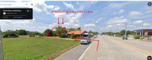 For SaleLandPhatthalung : Land for sale along Phatthalung Bypass Road. Mueang Phatthalung District, Phatthalung Province, behind Thong Kwao Restaurant, 68 sq m., selling for 1.2 million.