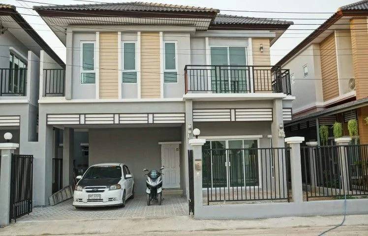 For RentHouseNawamin, Ramindra : ⚡ For rent, 2-story detached house, The Atrium Village, Phahonyothin 52, near BTS, size 40 sq m. ⚡