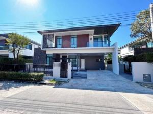 ให้เช่าบ้านลาดกระบัง สุวรรณภูมิ : B6752 ให้เช่า บ้านเดี่ยว หมู่บ้าน มัณฑนา อ่อนนุช-วงแหวน 4 Manthana Onnut-Wongwaen 4 #บ้านเดี่ยวถนนกาญจนาภิเษก #บ้านเดี่ยวถนนวงแหวนตะวันออก