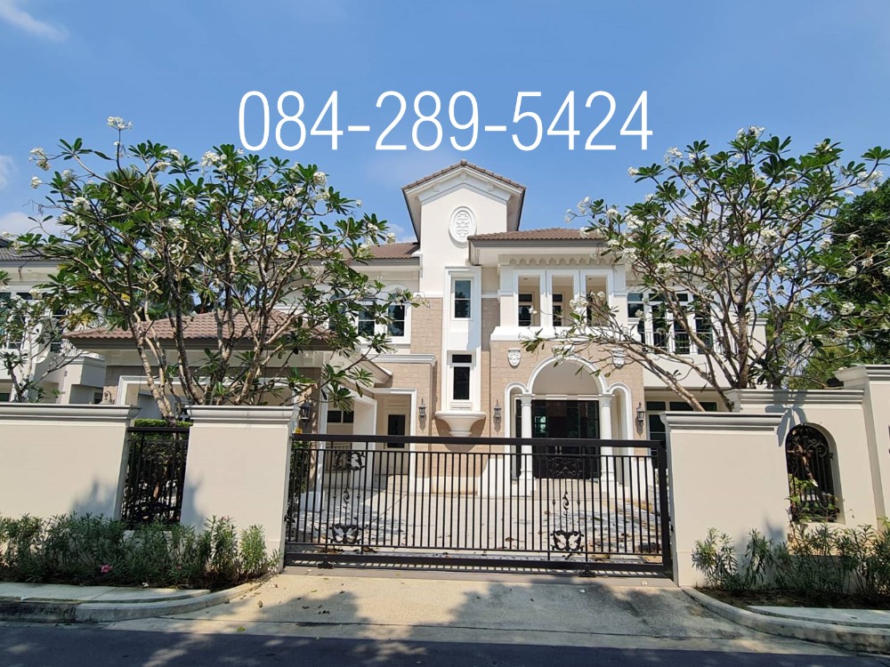 For SaleHousePinklao, Charansanitwong : Detached house for sale, Ladawan Ratchapruek-Pinklao, new luxury mansion, never lived , size 147 square wa