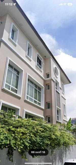 For SaleHome OfficeRama3 (Riverside),Satupadit : House with land 141.5 square wah, 3 floors, Nonsi Road, Yannawa.
