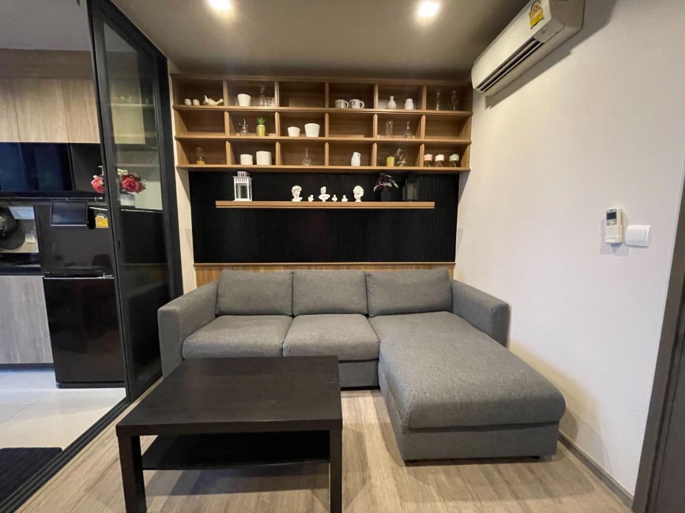 For SaleCondoBang Sue, Wong Sawang, Tao Pun : Condo for sale THE LINE Wong Sawang, 1 bedroom, build-in and complete electrical appliances, near MRT Wong Sawang and the expressway.