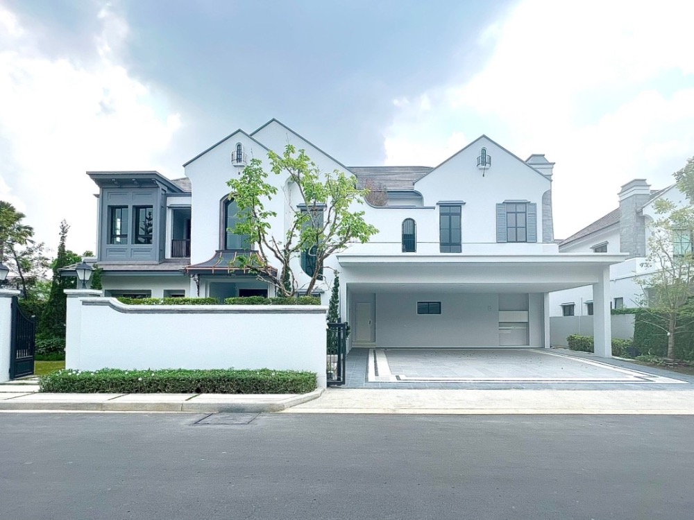 For SaleHousePattanakan, Srinakarin : Garden View Type L Luxury House Nantawan Rama9-New Krungthepkreetha