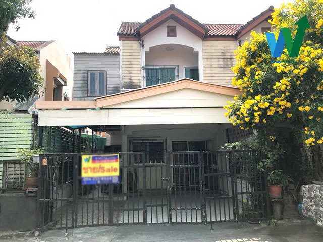 For SaleTownhouseVipawadee, Don Mueang, Lak Si : Sasikarn Village 2, townhouse for sale, complete extension, 27.8 sq m, 3 bedrooms, 2 bathrooms, 4 air conditioners, near Don Mueang Airport.