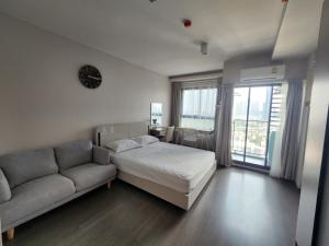 For RentCondoOnnut, Udomsuk : CH0677 Condo for rent Ideo Sukhumvit 93, beautiful room, decorated, ready to move in. Fully furnished, close to BTS Bang Chak, only 80 meters.....