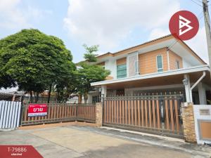 For SaleHouseAyutthaya : Single house for sale Pruksanara Village 53 Rojana Ayutthaya