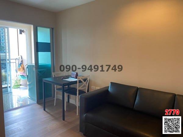 For RentCondoKasetsart, Ratchayothin : Condo for sale/rent Metro Luxe Kaset, beautiful room, pool front view, ready to move in.