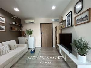 For SaleCondoKasetsart, Ratchayothin : ‼️Urgent sale ‼️Condo Metro Luxe Kaset, room decorated with built-in furniture. Ready to move in, 2 bedrooms, 2 bathrooms, corner room, 7th floor, private garden view, prime location, near RS, Prasert Manoonkit Road, Senanikom, Chatuchak, Bangkok, near th